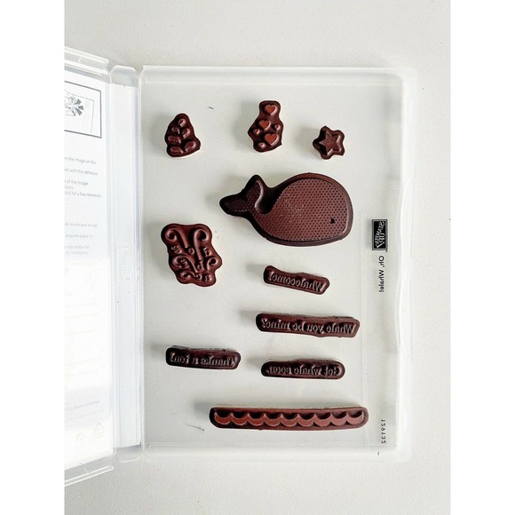 Stampin' Up! Oh Whale! Stamp Set Used - Picture 7 of 11